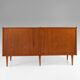 1960s Vintage Teak Sideboard with Drawers in Scandinavian Style