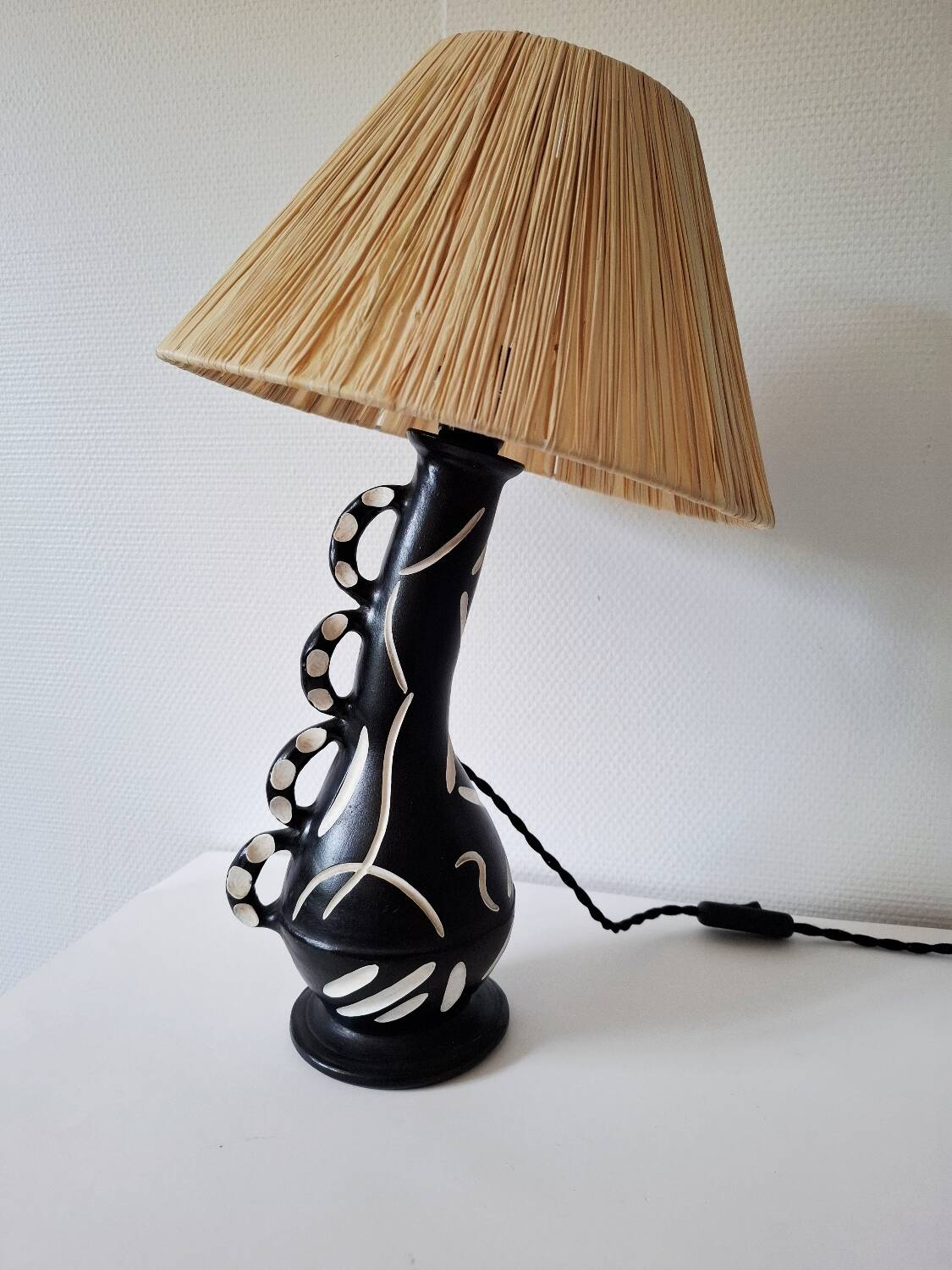 Vintage ceramic lamp