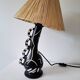 Lampe en céramique vintage