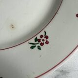 Dinner plate, Digoin, Sarreguemines Solange