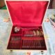 Fleuron (Christofle) silver plated cutlery set - 37 pieces/12 people Vintage 1970s
