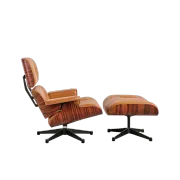 Lounge Chair and ottoman in rosewood by Charles & Ray Eames, Vitra