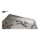 Saucière faïence anglaise modèle amazon 1880