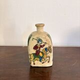 Ancient triangular vase perfume bottle Kohl Persian Qajar Iran Cavalier Gul O