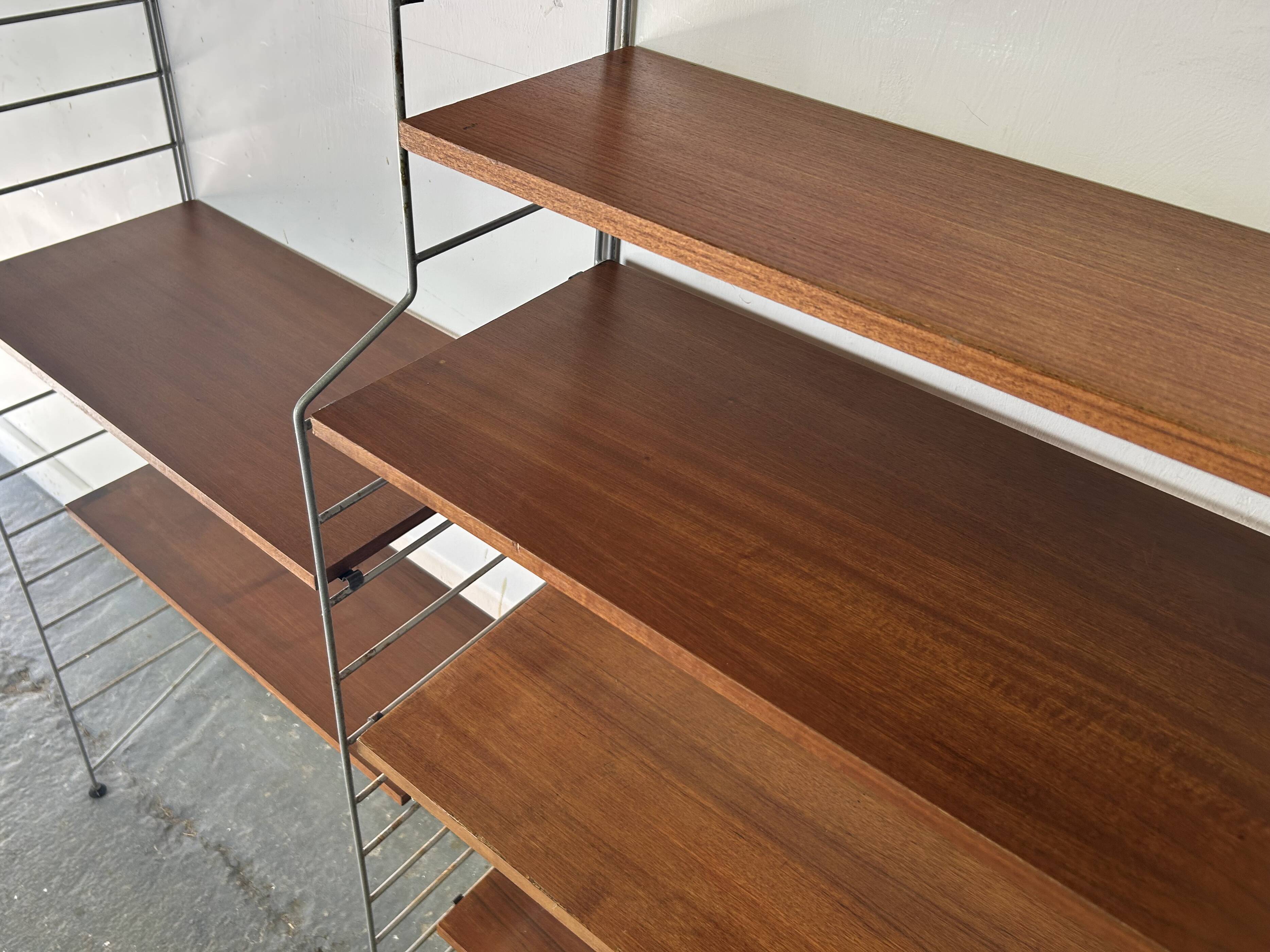 1960s Mid-Century shelving system by Brianco