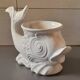 Dolphin-shaped cache pot, 1970