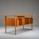 Danish teak desk by Peter Lovig Nielsen for Hedensted Mobelfabrik, 1974