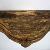 Console murale en bois vintage