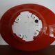 Oval wall lamp design ARTEMIDE 1980 by Patrick Jouin orange/white
