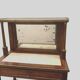 Louis XVI style credenza in mahogany and 19th century veneer