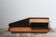 Small Mid-Century Shelf in Rosewood and Black Laminate, 1960s