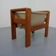 Danish Solid Teak Magazine Rack, 1960s