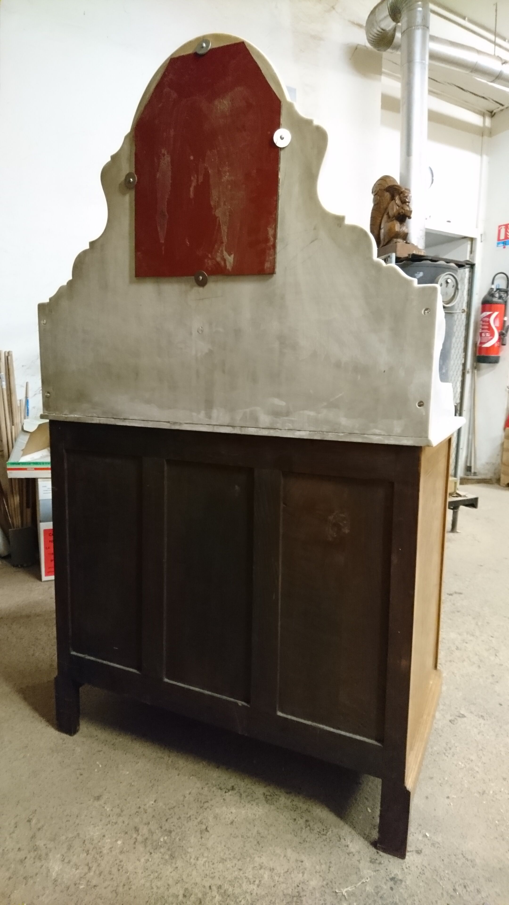 Toilet table hairdresser