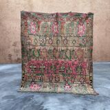 Neutral Boujad Moroccan rug - 202 x 173 cm
