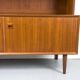 Buffet en teck avec étagère par Brouer Møbler, années 1960.