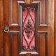 Antique double-bodied mahogany buffet, Italy, 20th century