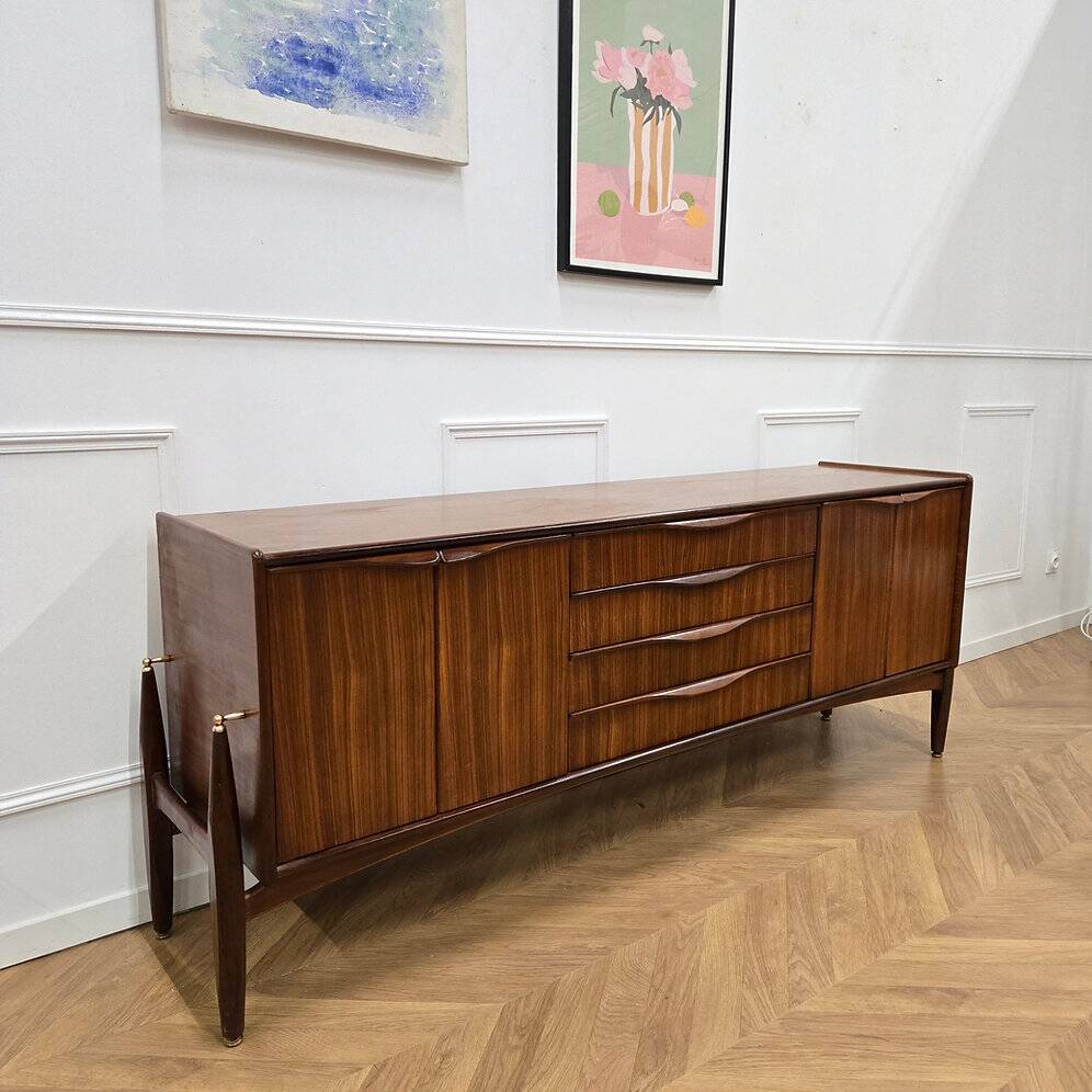 Scandinavian vintage sideboard "Stjernestøv"