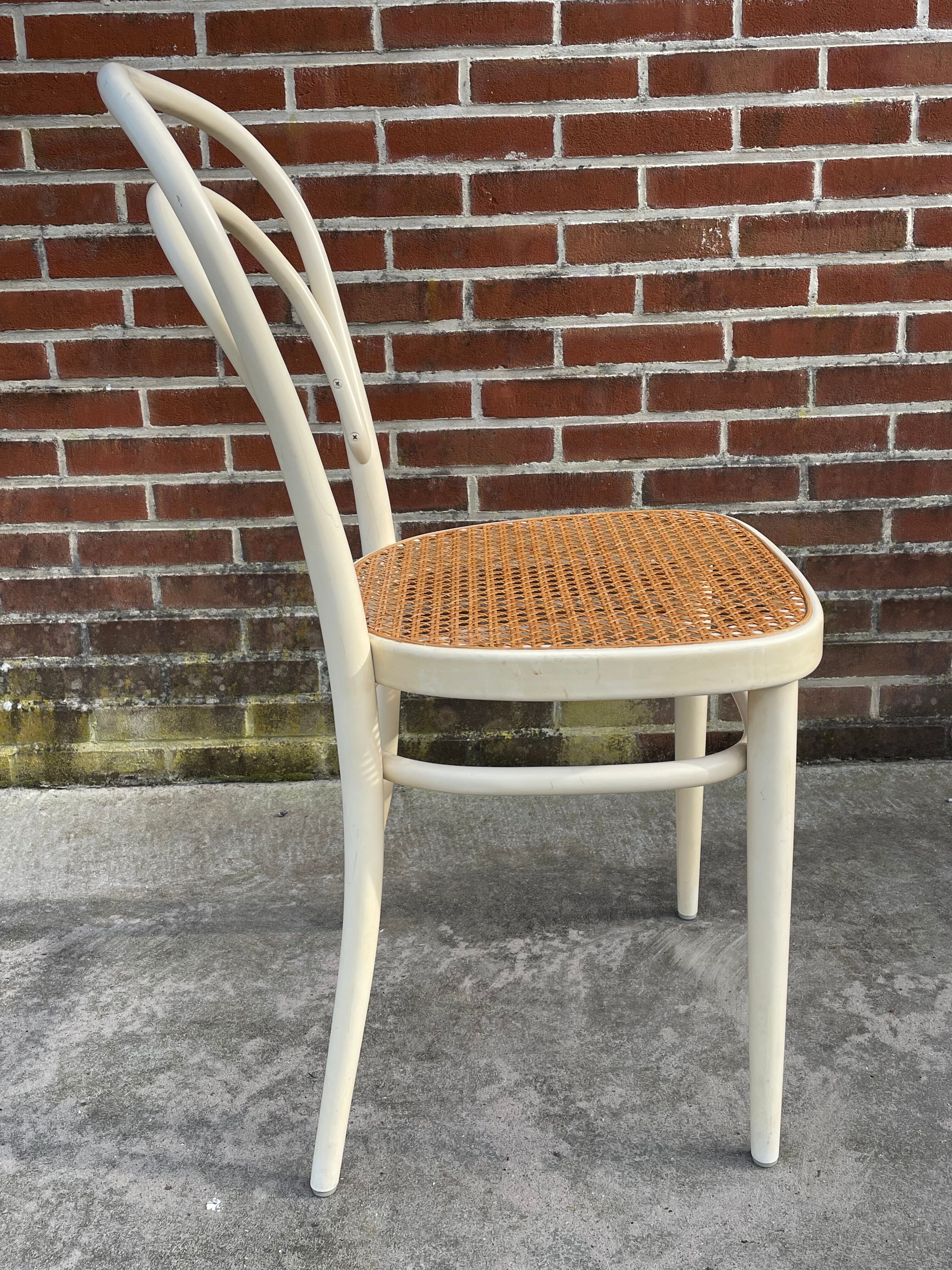 Vintage Thonet no 14 authentic white