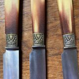 11 Pradel knives art deco style