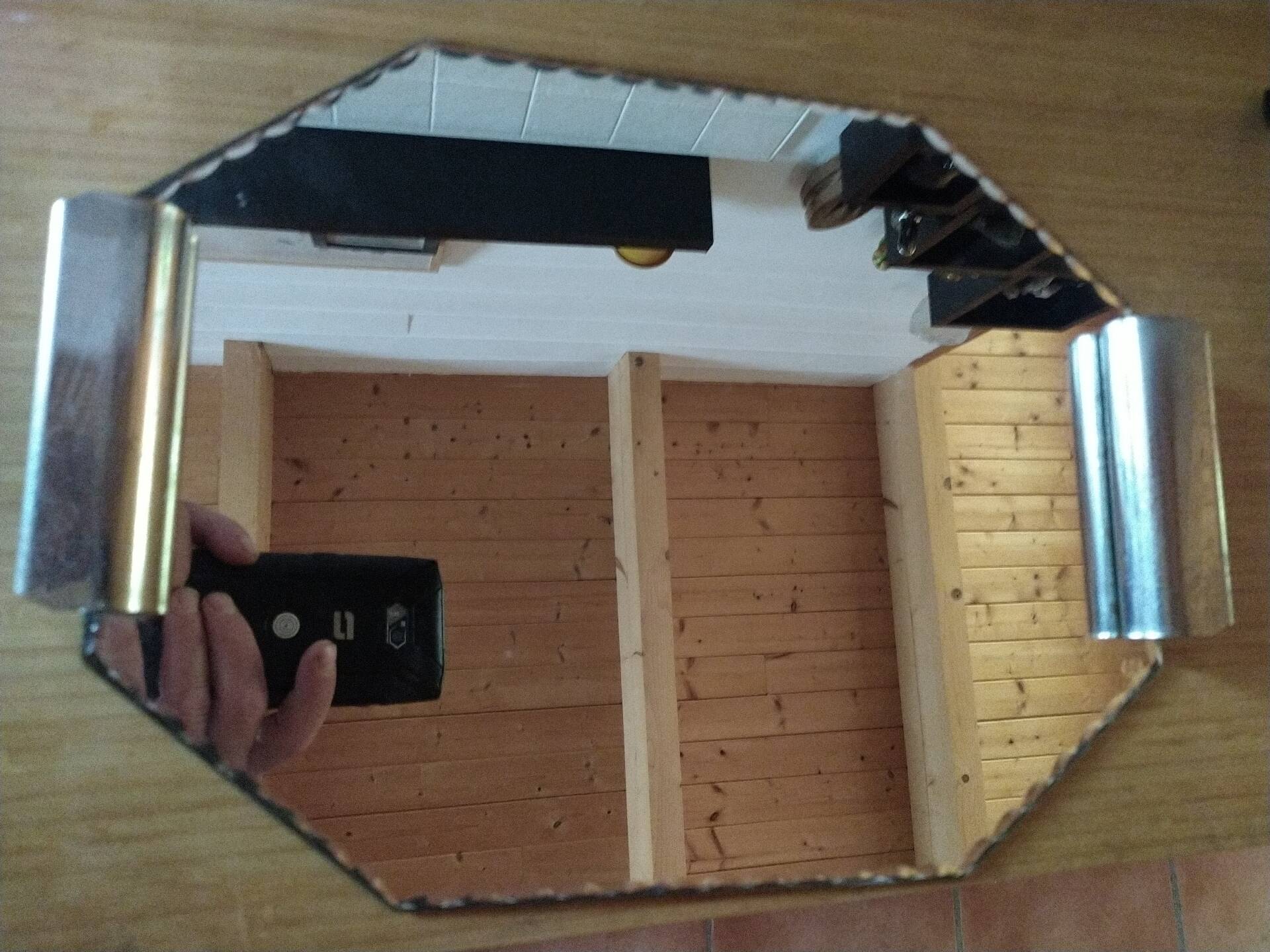 Art Deco mirror plateau.