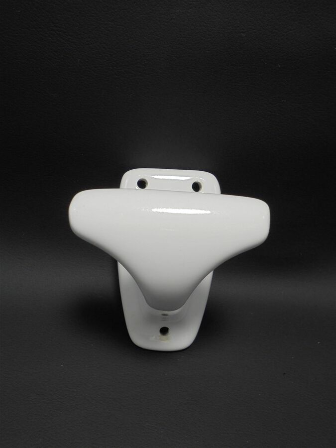 White ceramic hook