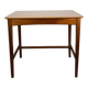Minimalist Scandinavian teak desk from the 1960s, vintage.