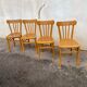 Set of 4 vintage bistro chairs