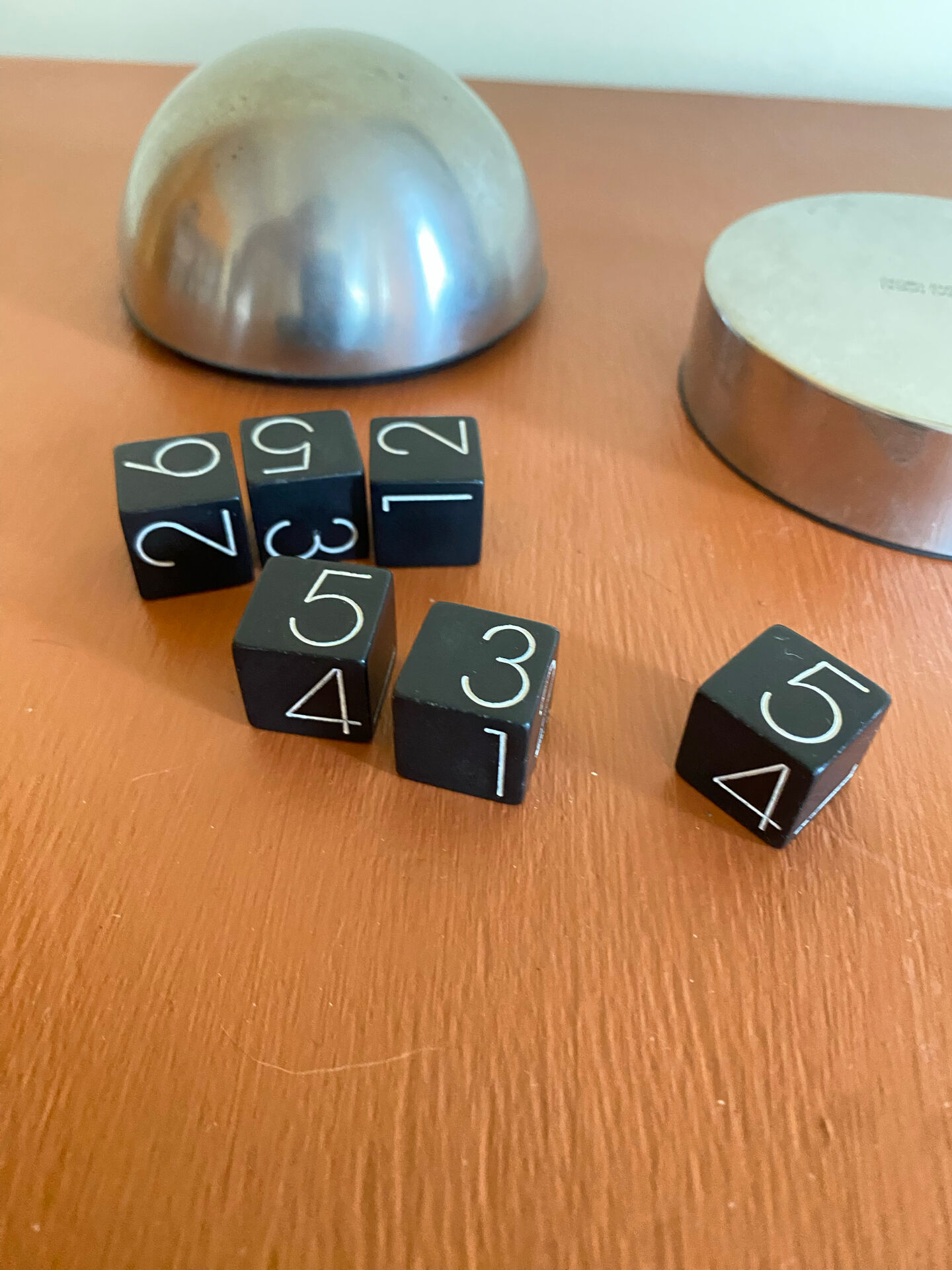 Georg Jensen dice game set