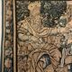 Flemish tapestry - 17th century depicting the meeting of David and the king.