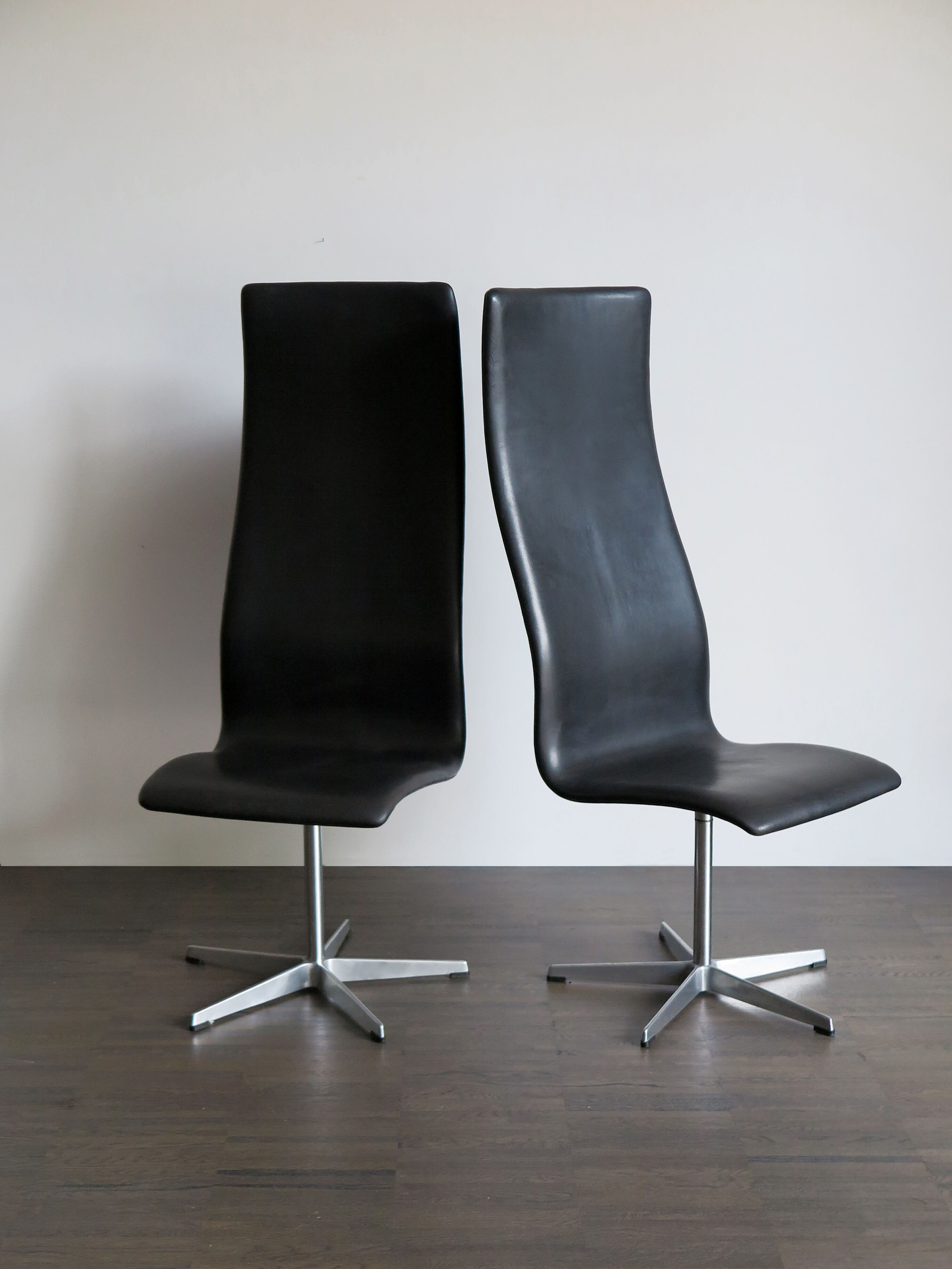 Scandinavian "Oxford" office chairs by Arne Jacobsen for Fritz Hansen, 1960s