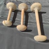 Wooden hat holder 1 set of 3
