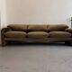 "Maralunga" 3-seater sofa by Vico Magistretti for Cassina