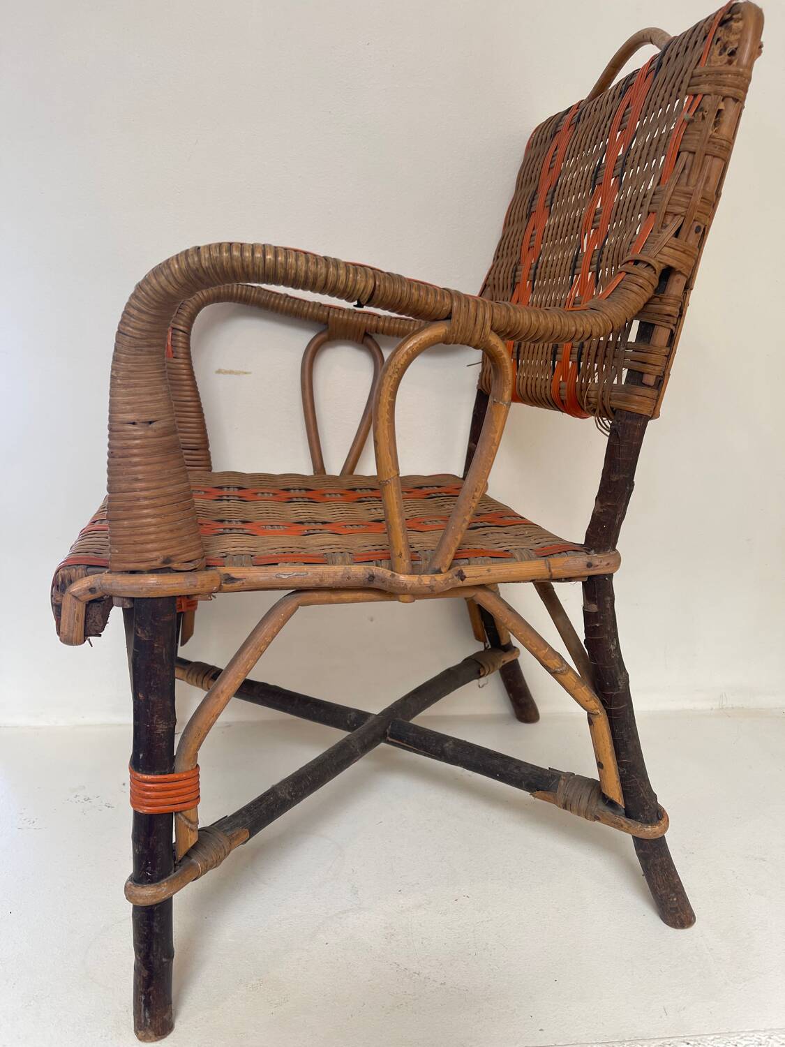 Rattan children's chair, 1900