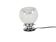 Murano - Mazegga - Carlo Nason - table lamps (2) set - glass - chrome - 60'