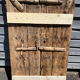 Indian wooden window