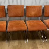 Set of 4 chairs by Paul Legeard