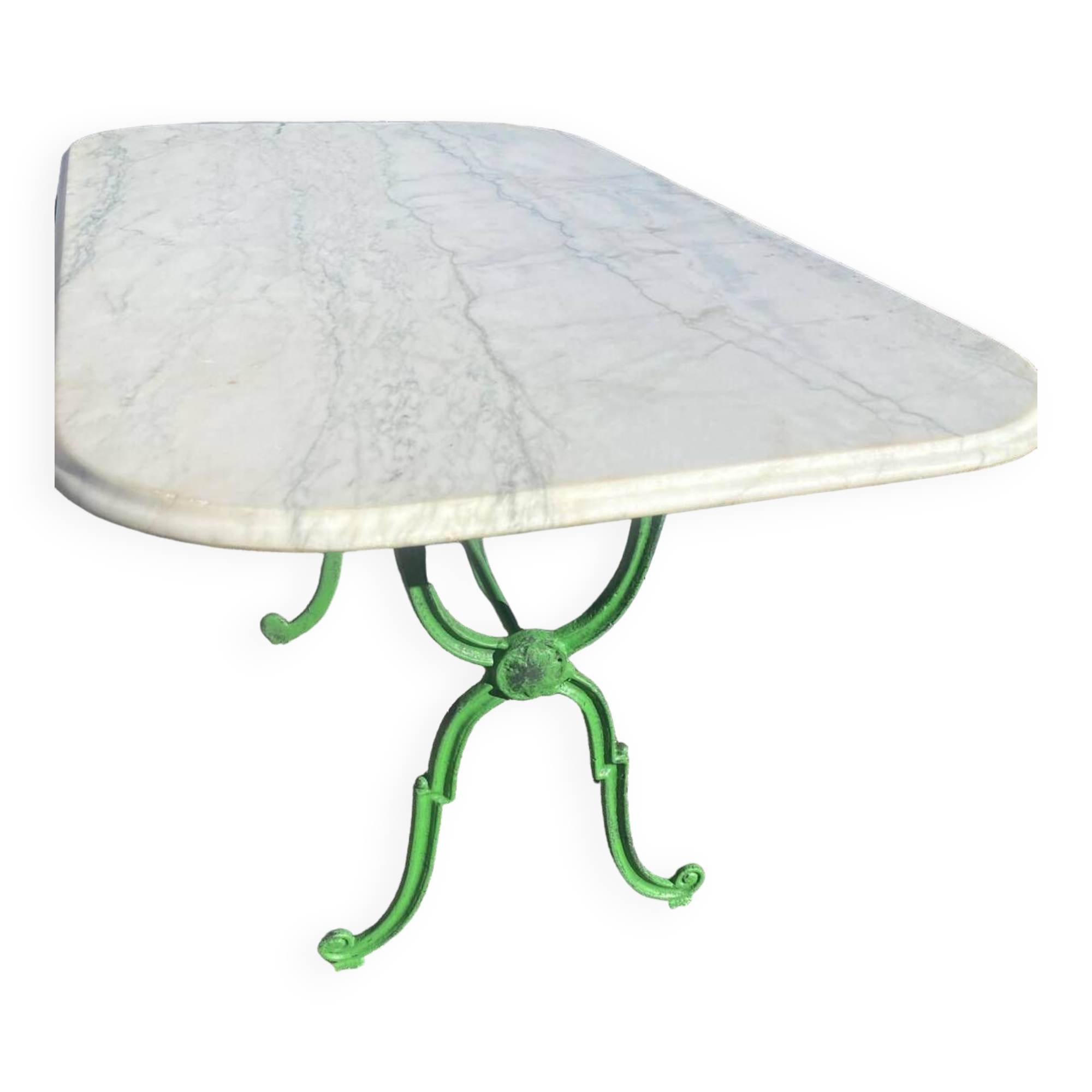 Marble bistro table