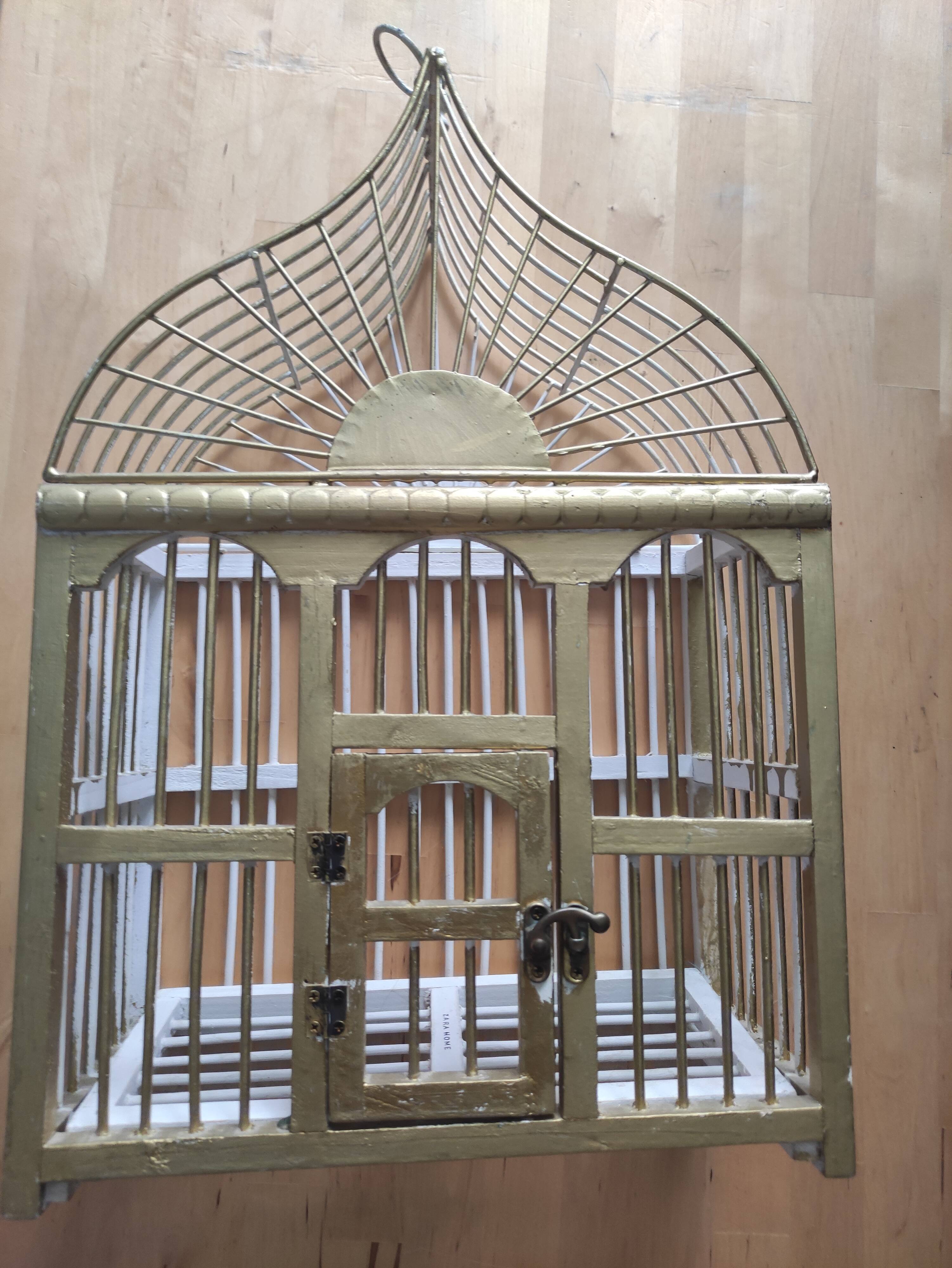Gilded cage (decoration)