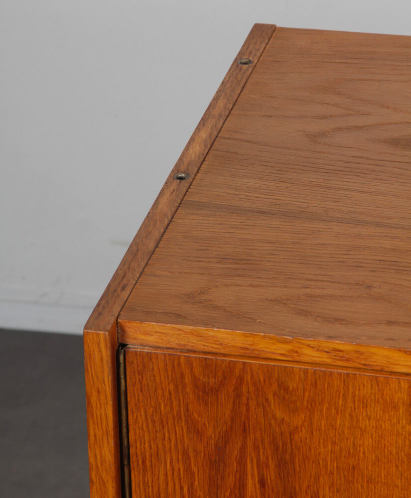 Vintage oak chest of drawers by Jiri Jiroutek, model U458, 1960s