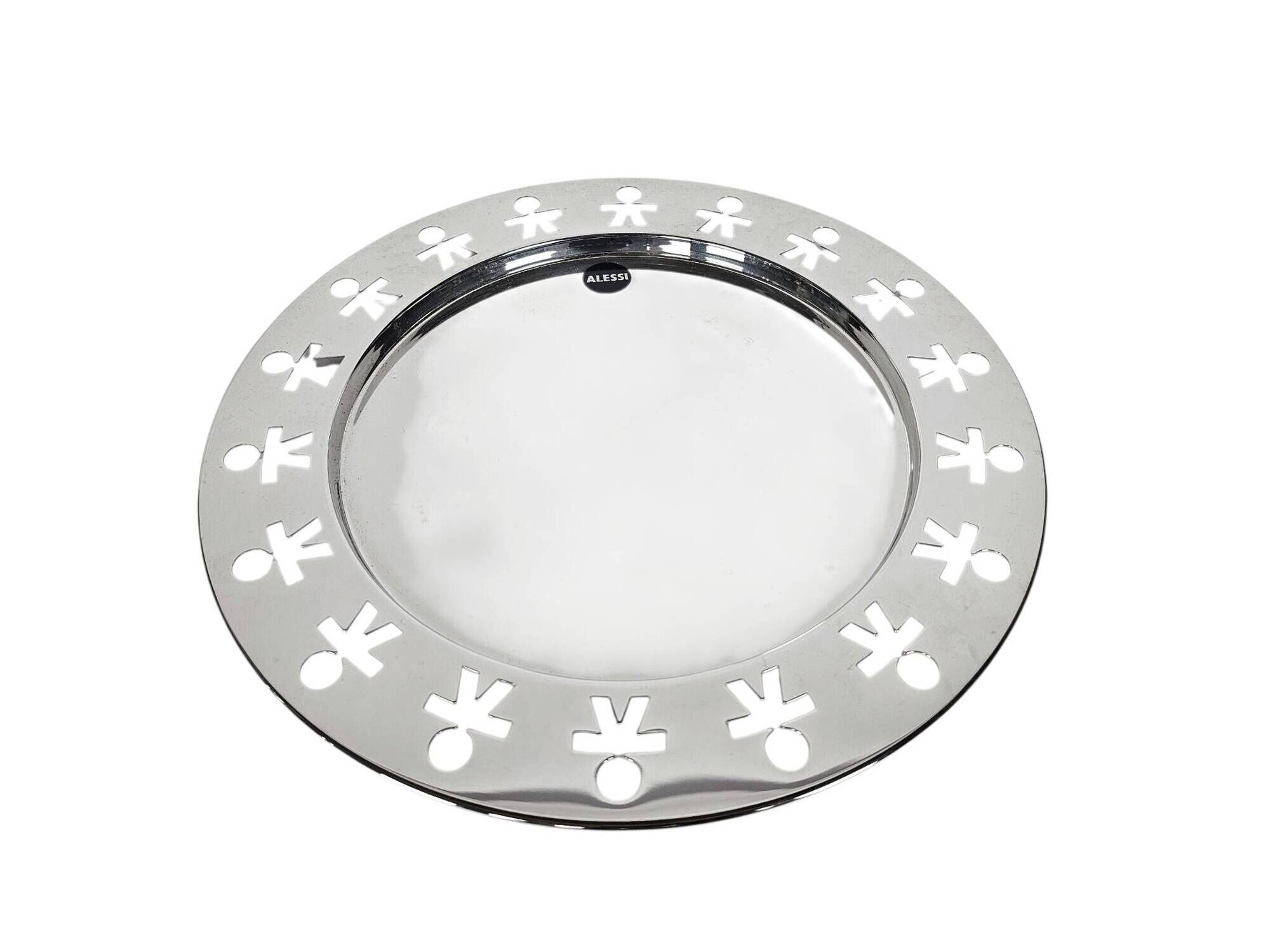 Alessi - Girotondo design - King Kong stainless steel tray - S. Giovannoni