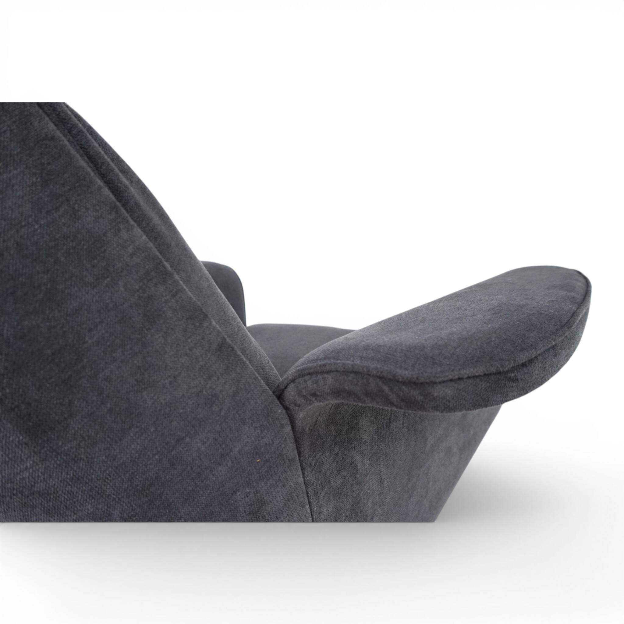 Kaufeld Siesta 62 lounge chair with ottoman by Jacques Brule, 1960