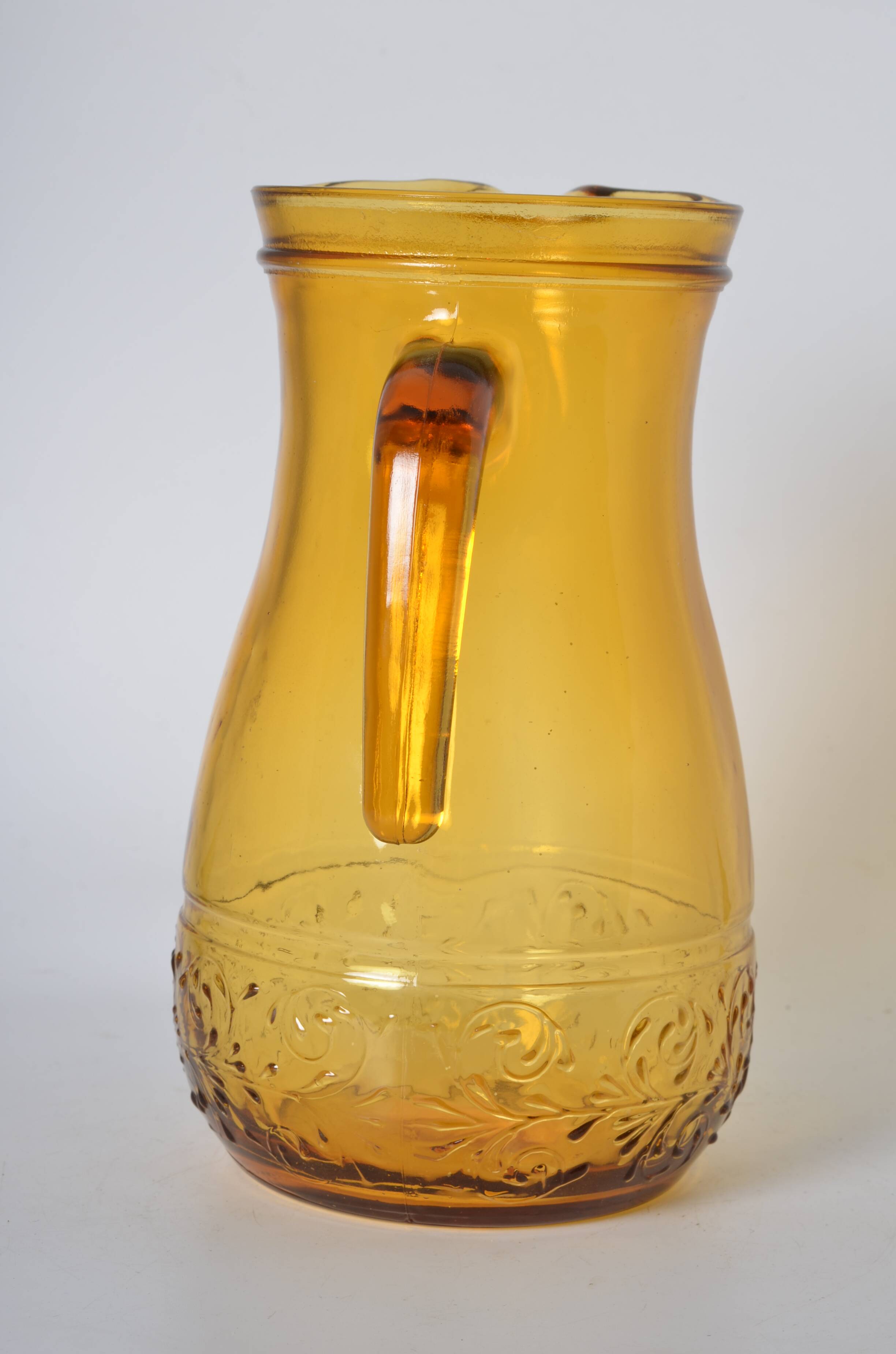 Italian amber carafe