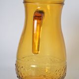 Italian amber carafe