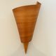 Pine slat wall lamp