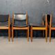 Set of 4 chairs France & Son model 197