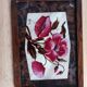 Wooden tray, 1950s.