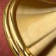 Brass footed ashtray, chrome metal, match display from the 60s and 70s.