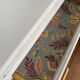 Vintage chest of drawers compass feet