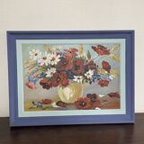 Old bouquet painting