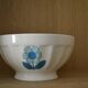 Blue flower bowl